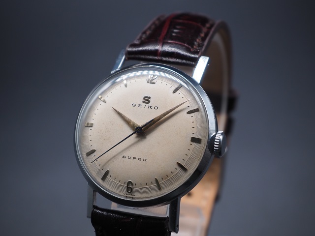レア ビッグケース セイコー スーパー SUPER SEIKO 1950's