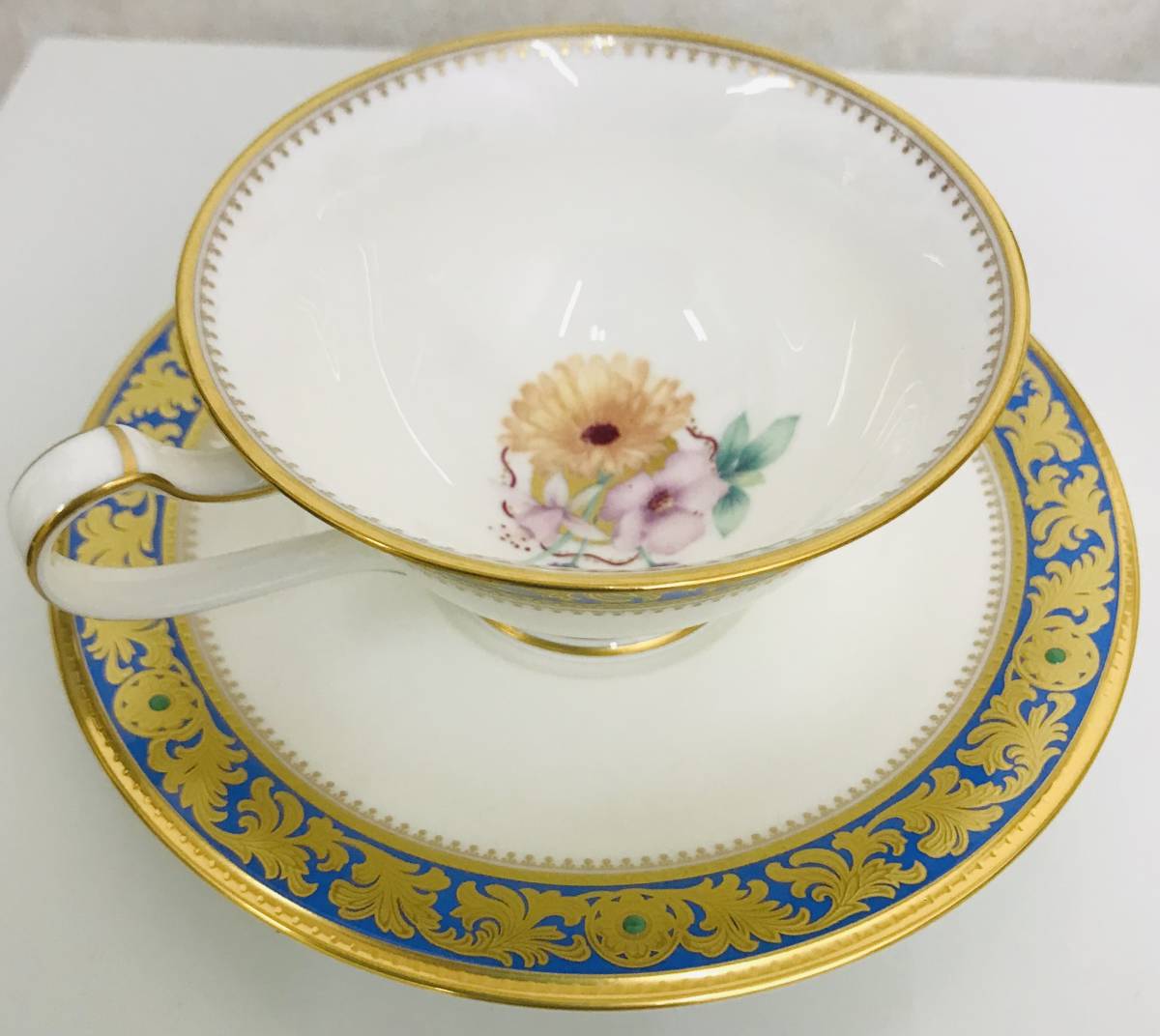 ☆ Noritake ノリタケ ☆ ボーンチャイナ ☆ 碗皿ペア―セット 