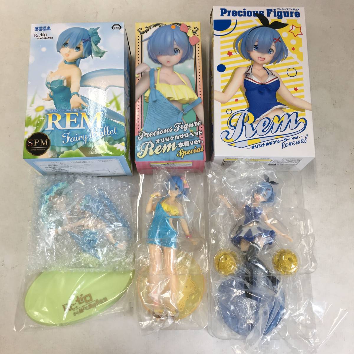 Re:ゼロから始める異世界生活 まとめ売り 0 プライズフィギュア
