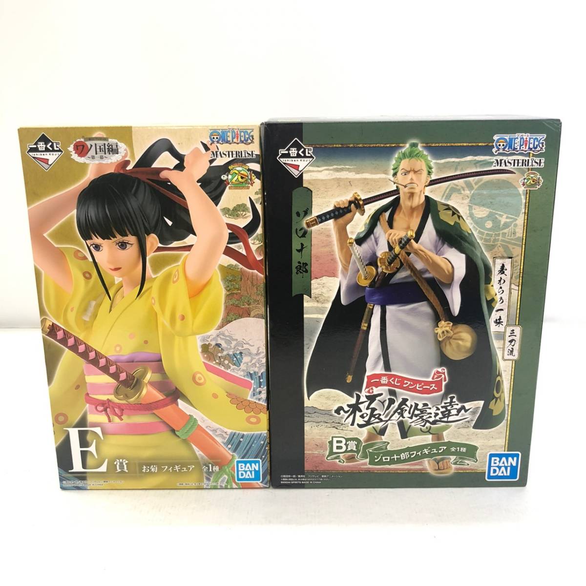 【高品質，低価】 No.5634 1円 ONE PIECE ワンピース 一番くじ フィギュア E賞 お菊 ワノ国編 / B賞 ゾロ十郎 極剣豪達 箱あり 現状品(ONE PIECE)｜売買されたオークション情報、yahooの商品情報をアーカイブ公開 - オー その他