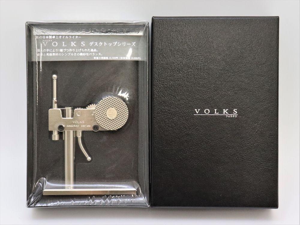  フォルクス VOLKS デスクトップシリーズ desktop series ニッケル 匠の日本製卓上オイルライター 品 A1838(オイルライター)｜売買されたオークション情報、yahooの商品情報をアーカイブ公開 - オー 一般