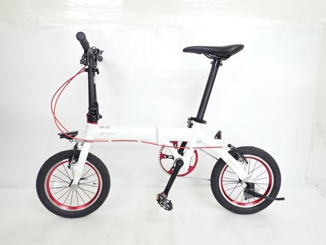 RENAULT ルノー ULTRA LIGHT7 ホワイト 14インチ 折り畳み自転車