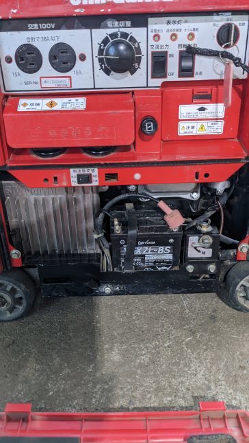 防音型エンジン発電機兼溶接機 EGW2800W 神奈川 EGW2800MI 新ダイワ
