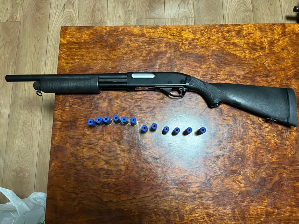 マルゼン M870 BV ガスショットガン ブラックバージョン ブラック