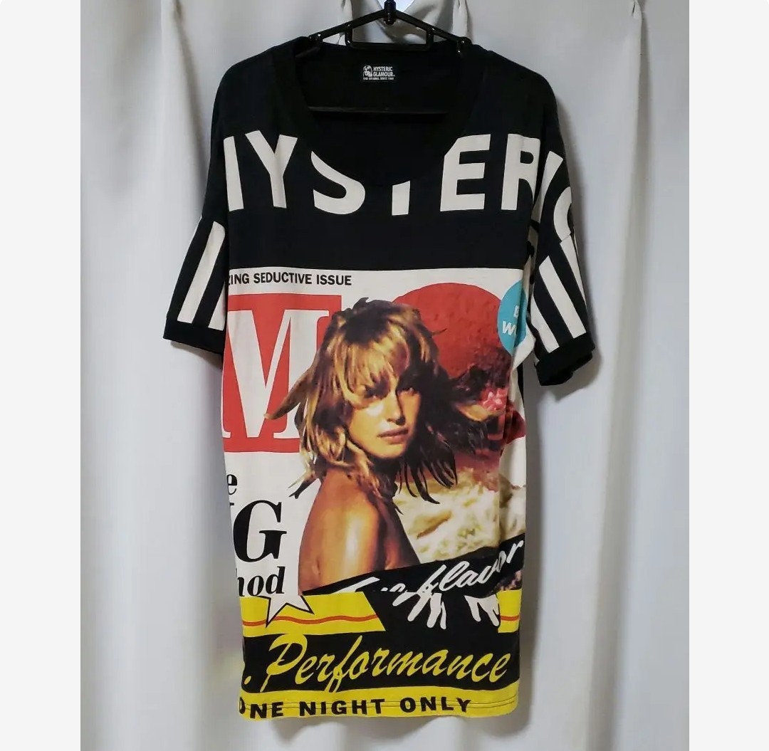 【人気セール，定番】 ヒステリックグラマー Tシャツ ヒスガール 総柄(Lサイズ以上)｜売買されたオークション情報、yahooの商品情報をアーカイブ公開 - オークファン 男性用