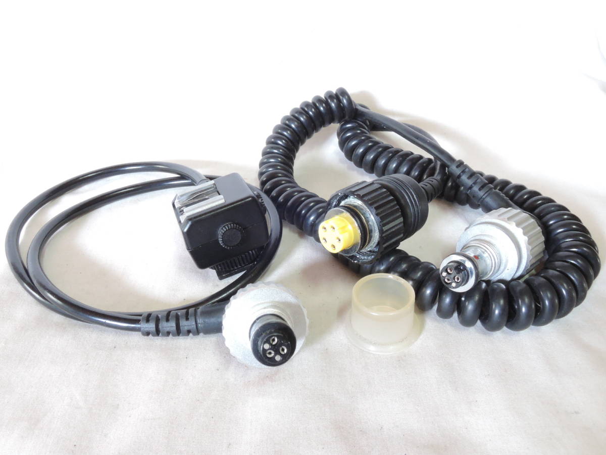 ニコン ニコノス用シンクロコード 2種類(陸上用/水中用)／2 SYNC CORDS