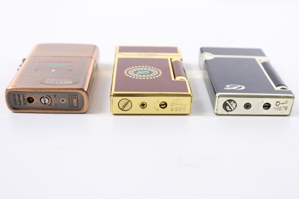 ライターまとめ dunhill / LANCEL / S.T.Dupont / ドンちゃん2 / LARK 