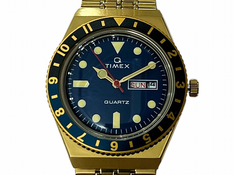 送無 新品 TIMEX Q タイメックス キュー TW2U61400 79年 復刻 
