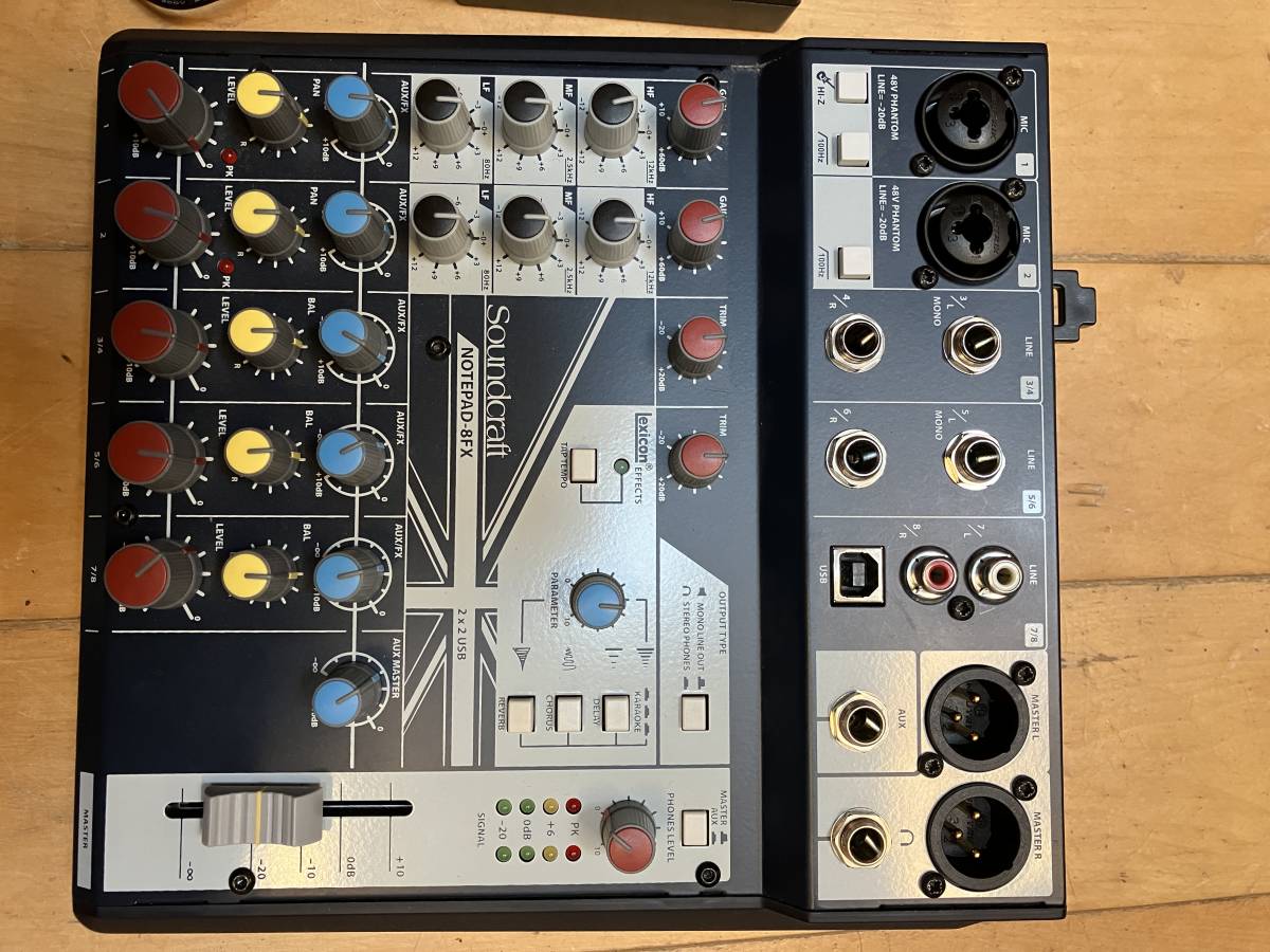 Soundcraft サウンドクラフト Notepad-8FX ジャンク Notepad-8FX 