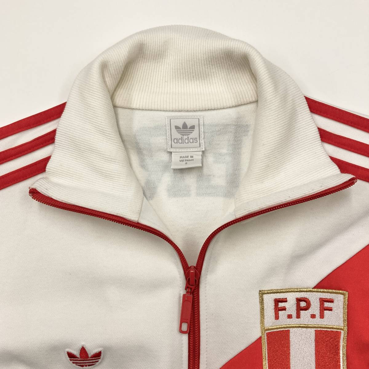 レア 初期 adidas originals ペルー代表 トラックジャケット ホワイト 