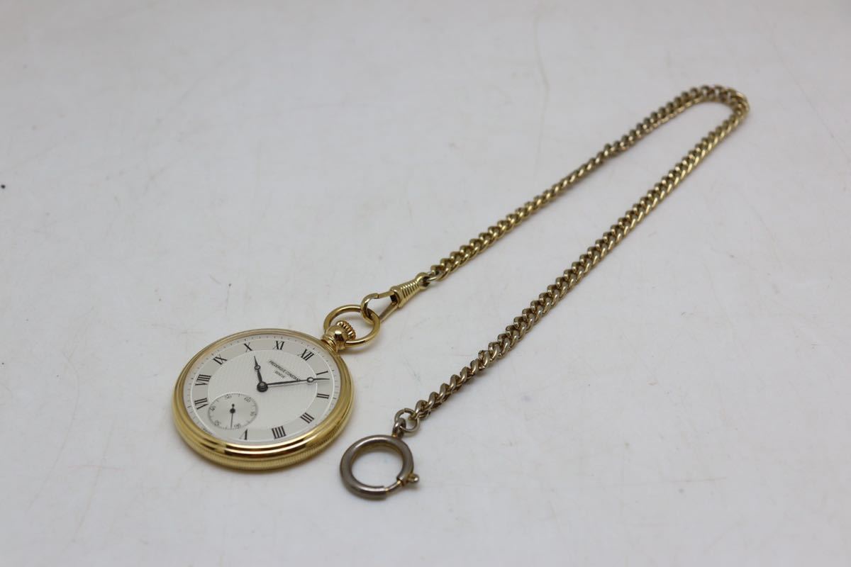 懐中時計 フレデリックコンスタント CONSTANT HA-7326| 金張り コイン 