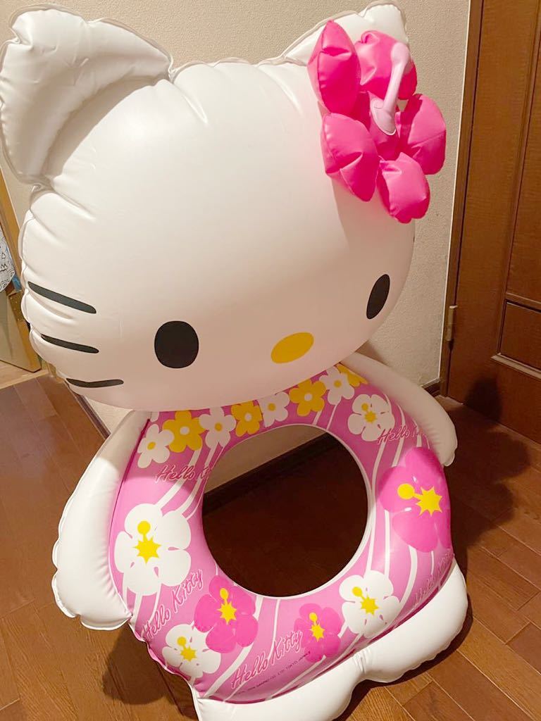 【得価，セール】 サンリオ キティ 浮き輪(浮き輪、浮き具)｜売買されたオークション情報、yahooの商品情報をアーカイブ公開 - オークファン 浮き輪、浮き具