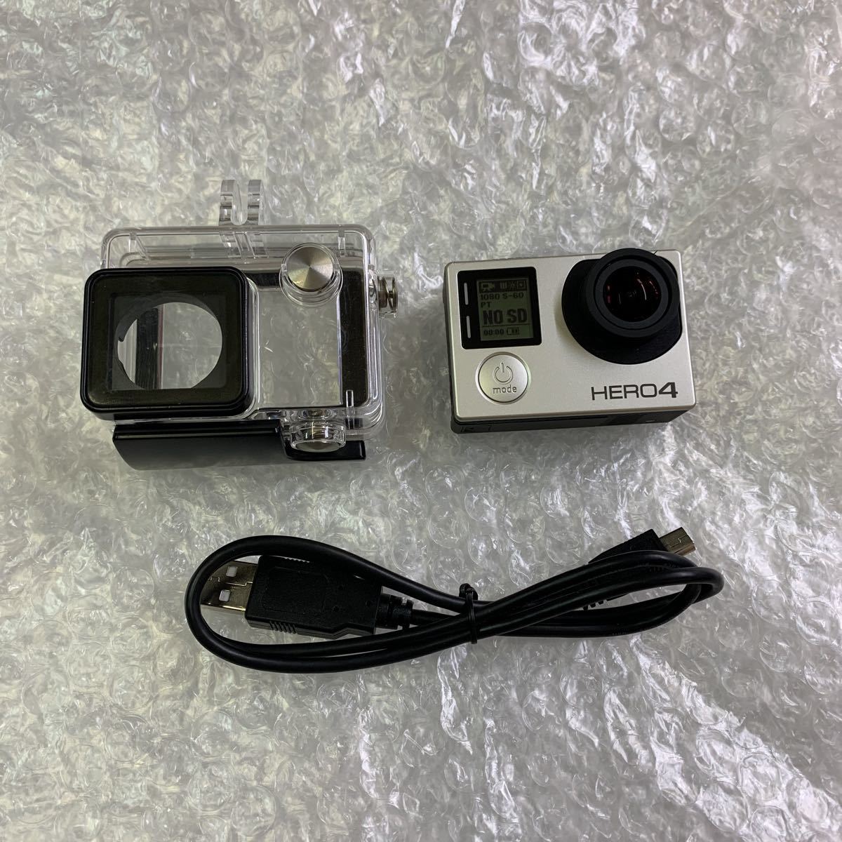 通電可能 ジャンク品 GoPro HERO4 ゴープロ ヒーロー4 アクション