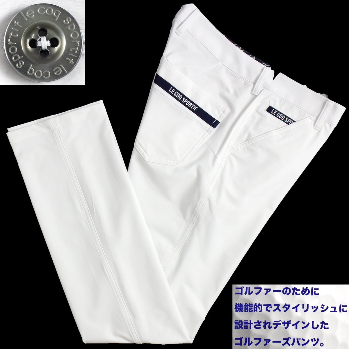 3044《PEARLY GATES パーリーゲイツ》ロゴ エンブレム刺繍 チェック柄