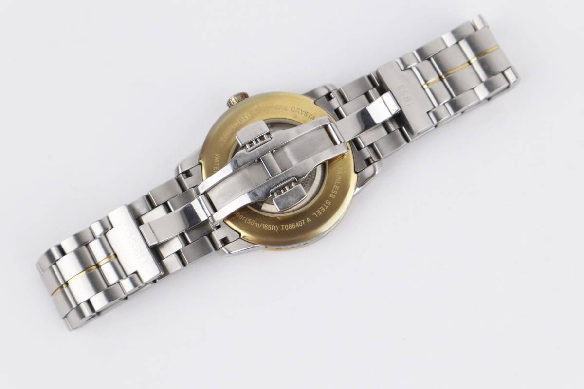 1円スタート ジャンク JUNK ティソ TISSOT 1853 パワーマチック80