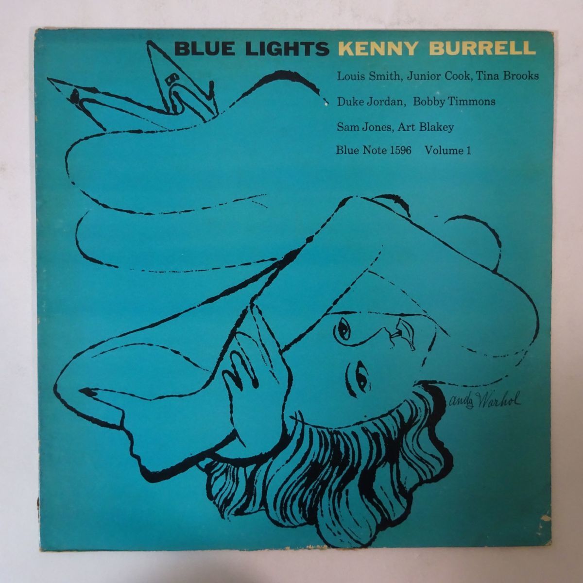 13068595;【US盤/BLUE NOTE/片NEW YORK/RVG刻印/MONO/ジャケ:ANDY WARHOL】Kenny Burrell ケニーバレル/ Blue Lights, Vol. 1 ブルーライツ_1