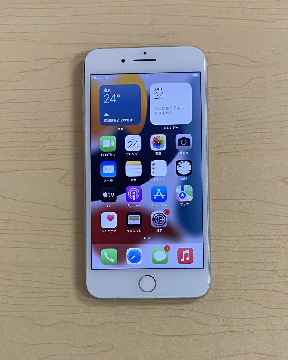 中古 動作確認済み SIM フリー iphone 8 Plus ホワイト 64GB Docomo
