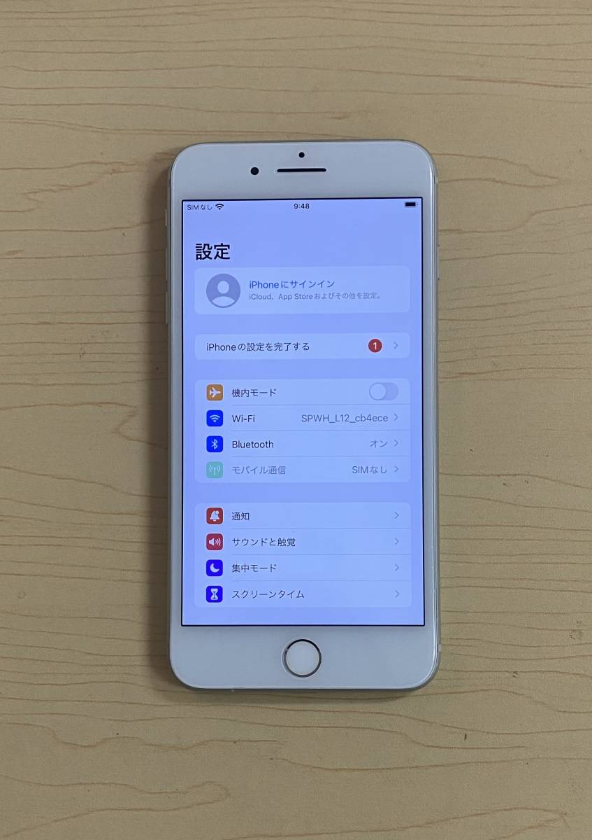 中古 動作確認済み SIM フリー iphone 8 Plus ホワイト 64GB Docomo