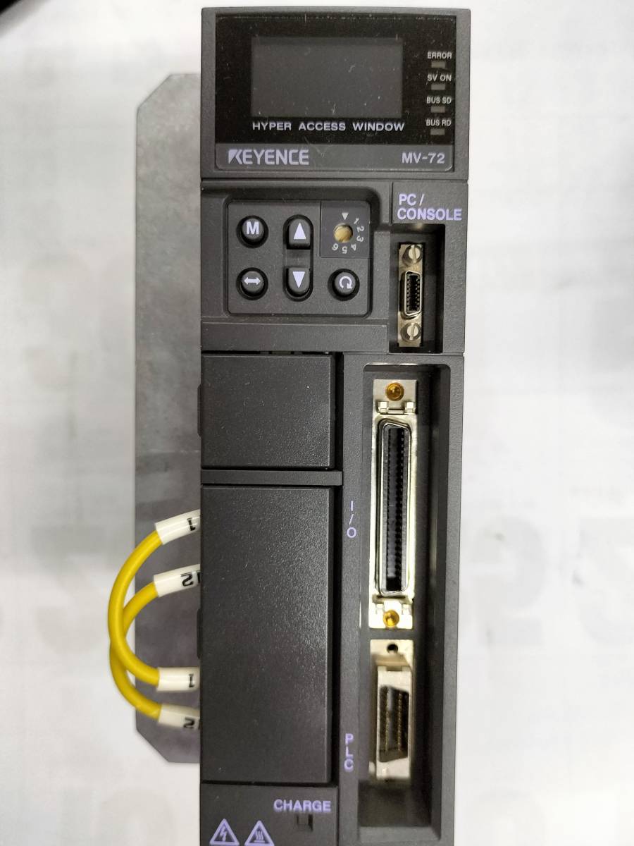 キーエンス MV-72 サーボアンプ 6A133 動作保証 キーエンス　MV-72　サーボアンプ　新品未使用保管品