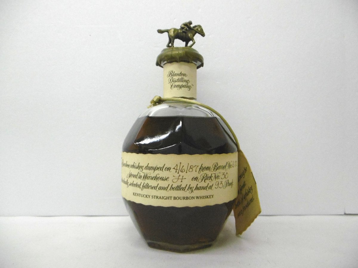 【未開封】Blanton's ブラントン バーボンウイスキー 1987年 古酒 未開栓 Blanton's ブラントン 1987年 ケンタッキー ストレート