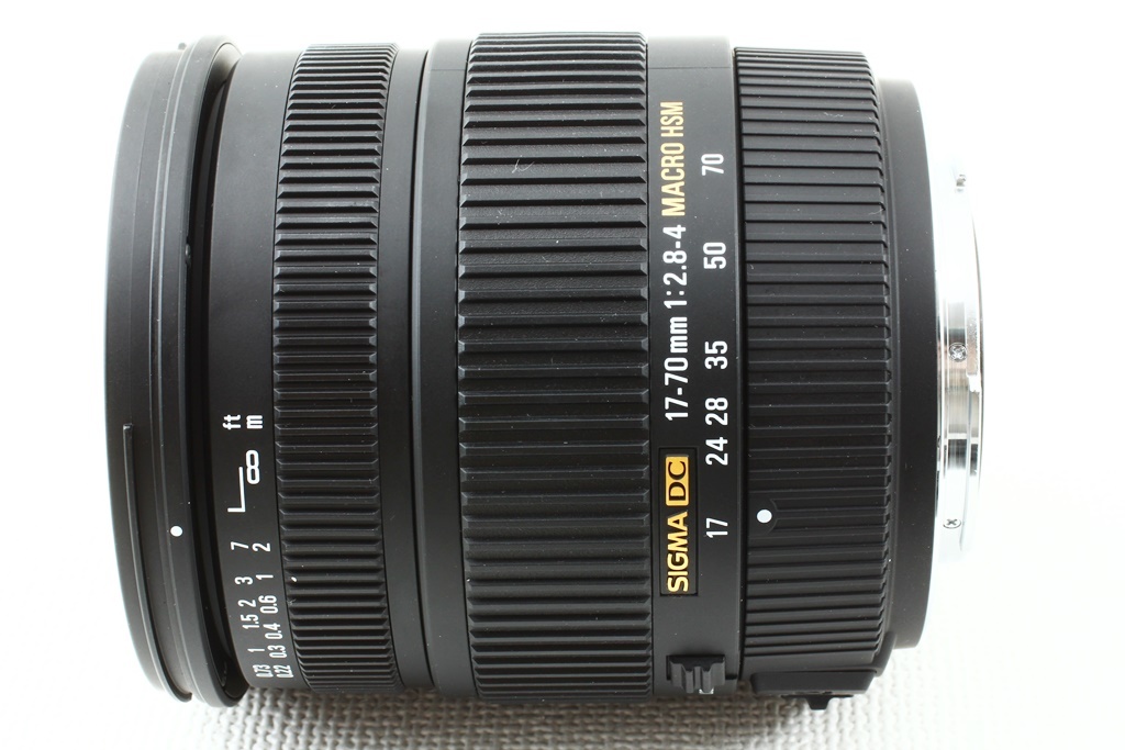 極上品◆SIGMA シグマ AF 17-70mm F2.8-4 DC MACRO HSM Sony ソニー◆ズームレンズ/a-8990 17-70mm DC F2.8-4 ☆極上品☆ カメラ Nikon◇元箱&frasl;4270