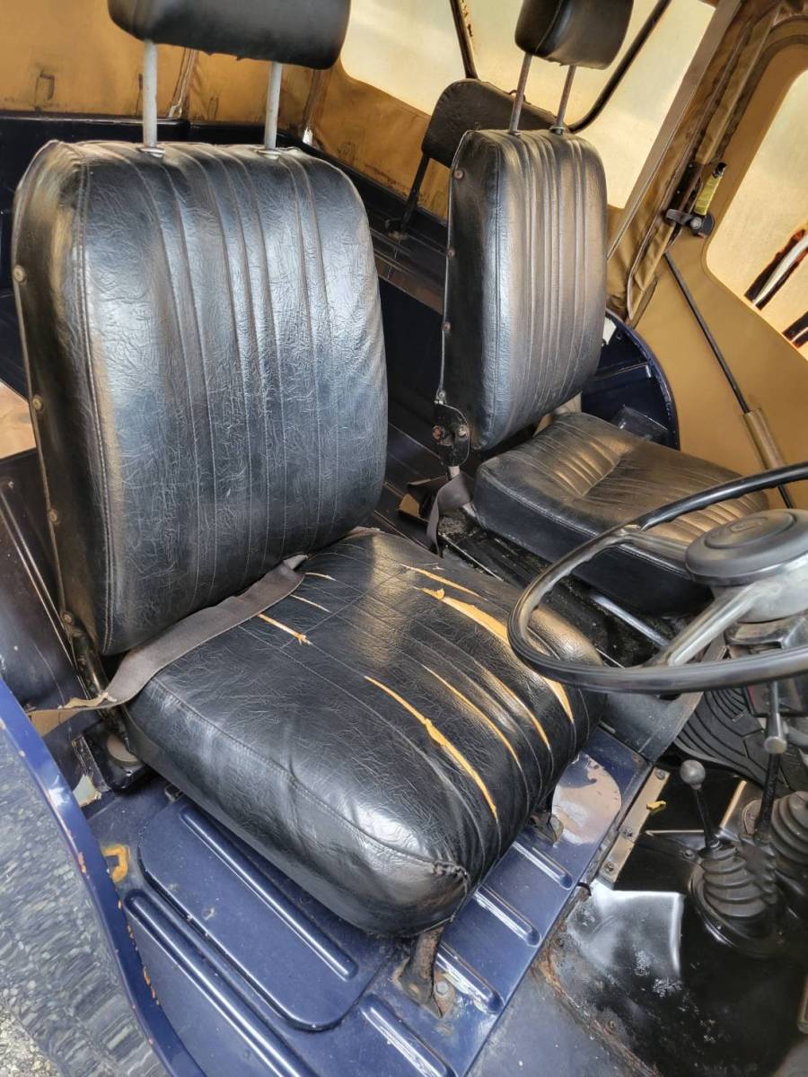 ジープ J58改 昭和52年 三菱ジープ リフトアップ 4WD NOx・PM適合 | 三菱jeep ジムニー＆幌車工房 - J55 J55（改）公認車 筑豊発 三菱 J59☆マッドブラック