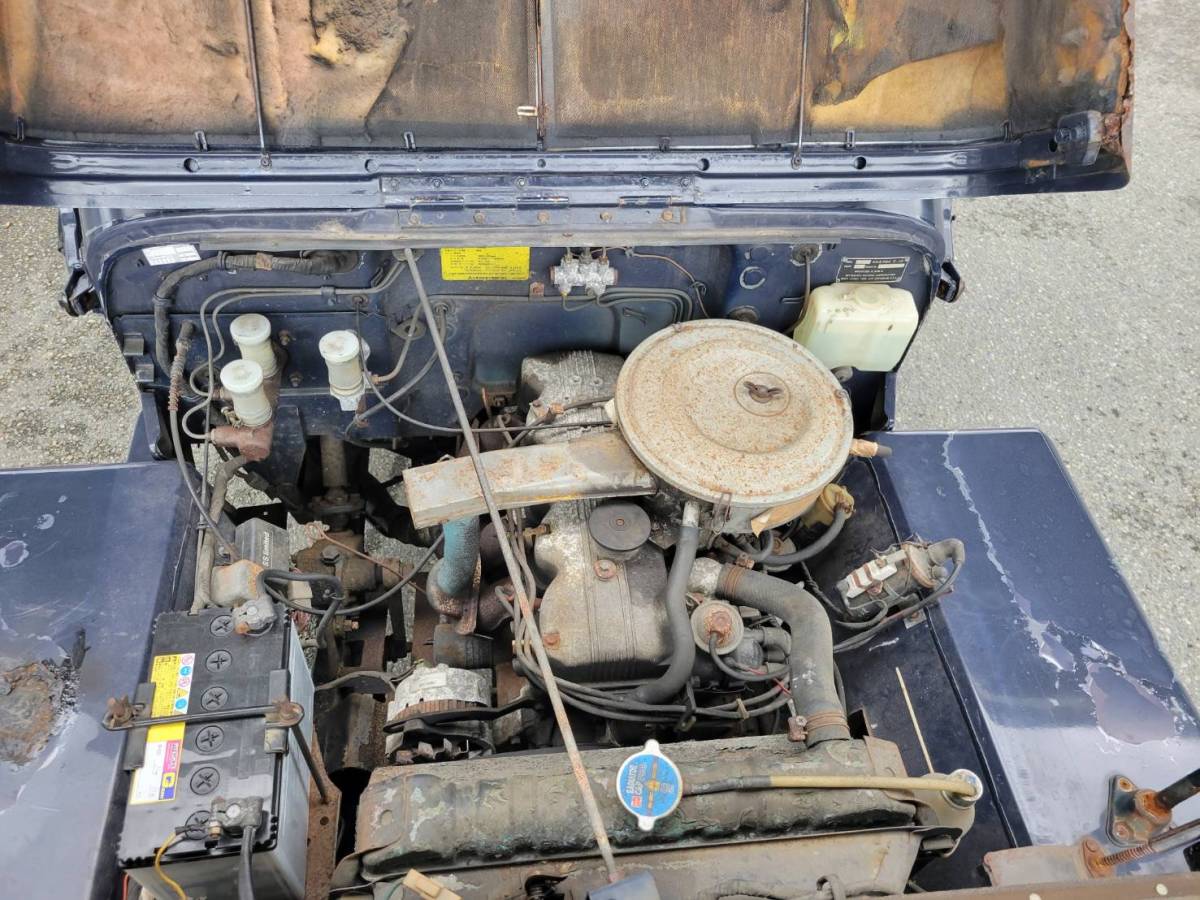 ジープ J58改 昭和52年 三菱ジープ リフトアップ 4WD NOx・PM適合 | 三菱jeep ジムニー＆幌車工房 - J55 J55（改）公認車 筑豊発 三菱 J59☆マッドブラック