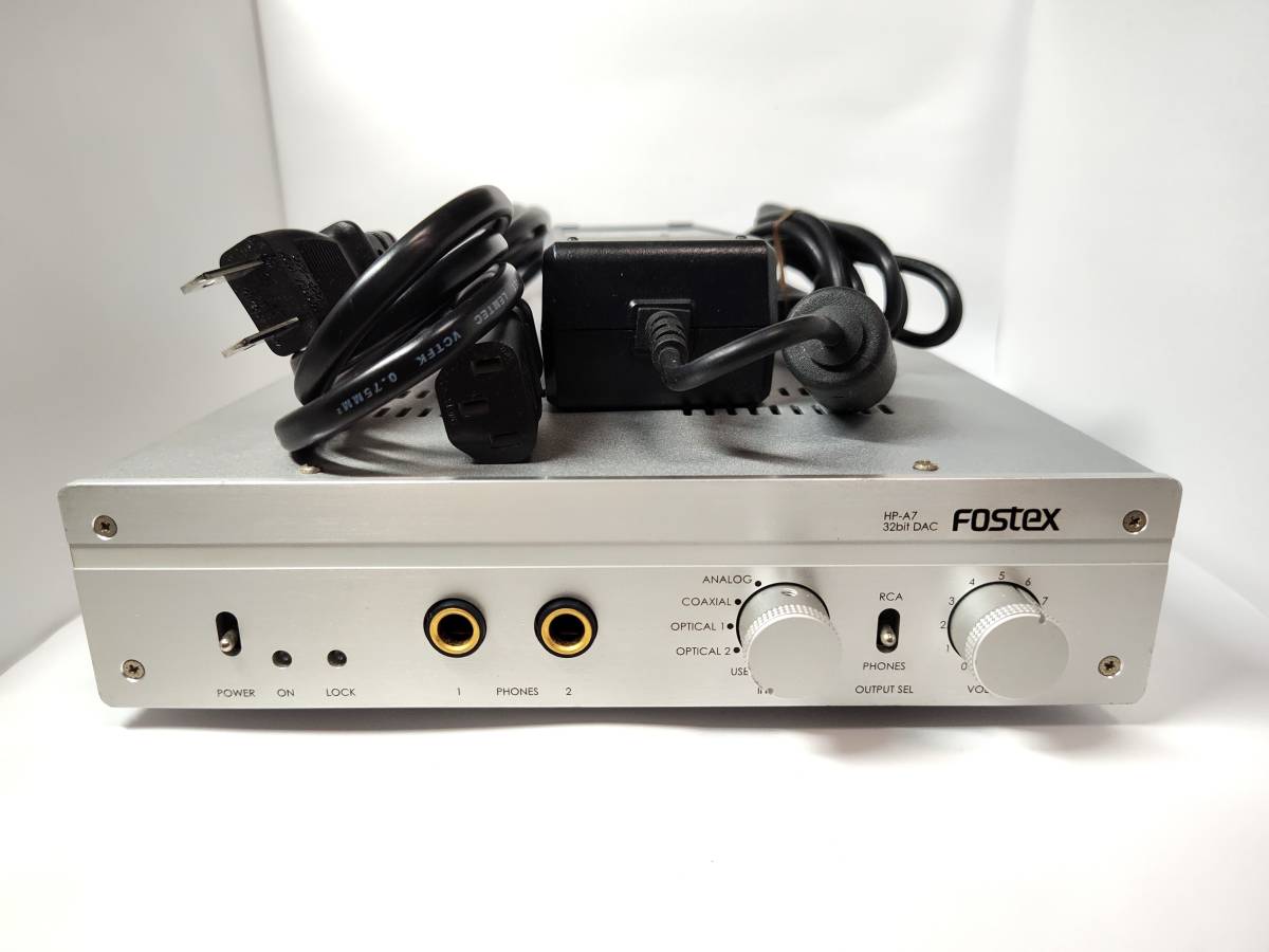 FOSTEX テレビ・オーディオ・カメラ 32bit DAC HP-A7 ヘッドホンアンプ
