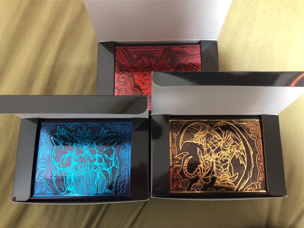 遊戯王 PRISMATIC GODBOX オシリス&オベリスク&ラー セット