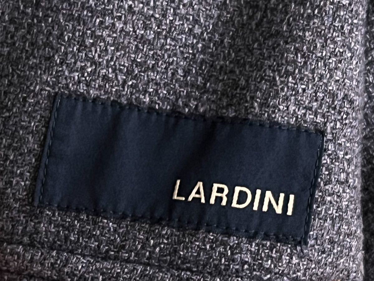 LARDINI 新ロゴ ラルディーニ 52 テーラードジャケット ブブラウン系 