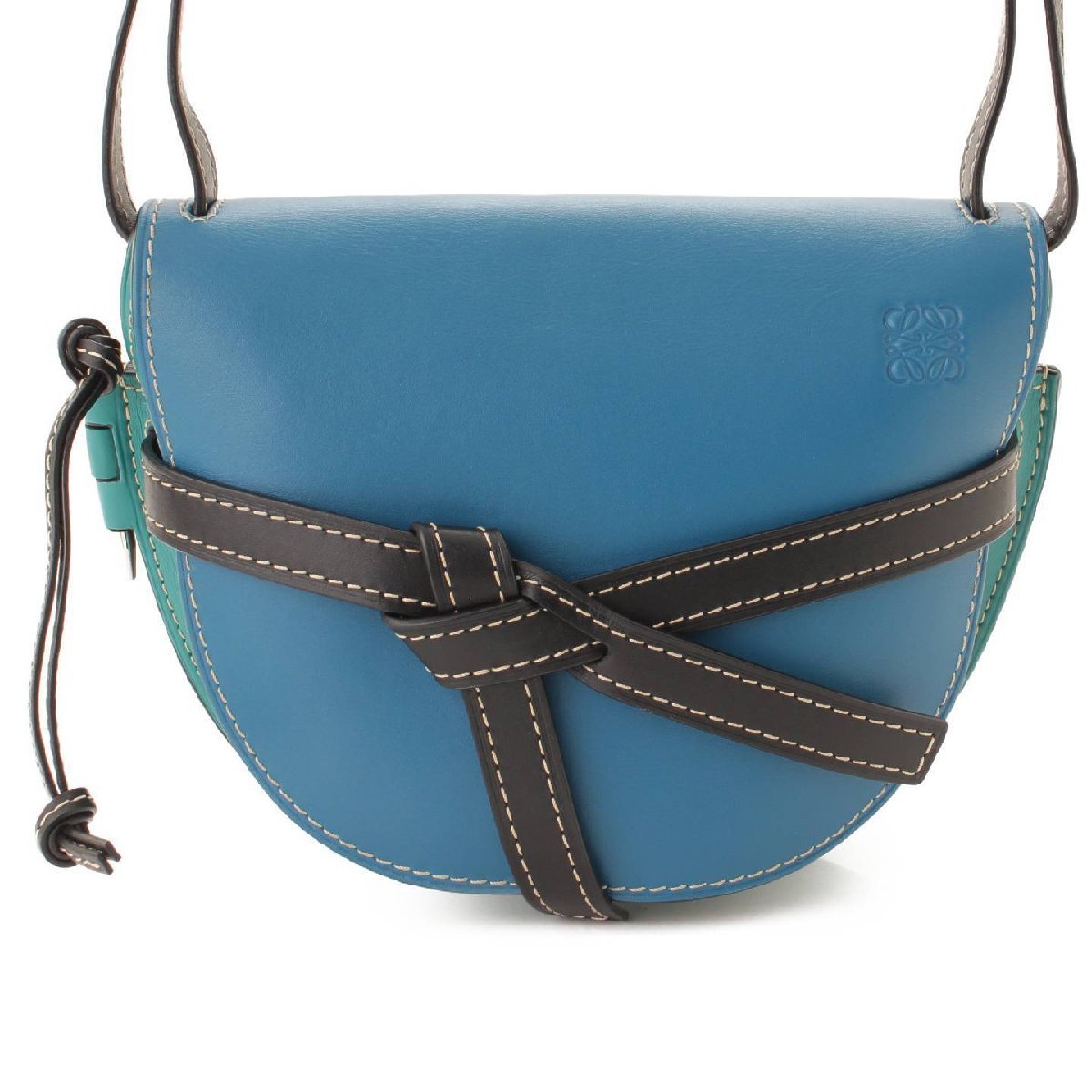 ロエベ スモール ショルダーバッグ レザー ゲートバッグ LOEWE ゲート 