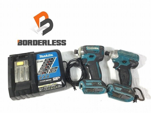  彡2台セット makita マキタ 18V 充電式インパクトドライバ TD170D 型番不明 充電器付き 58195(本体)｜売買されたオークション情報、yahooの商品情報をアーカイブ公開 - オークファン インパクトドライバ