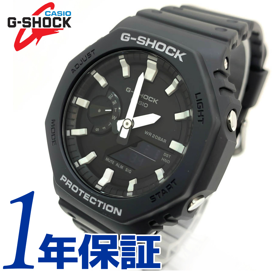 新作，お得 大 1円 正規品 CASIOカシオG-SHOCKジーショック最新作オクタゴン カシオーク 腕時計アナデジ20気圧防水ストップウォッチ黒(G-SHOCK)｜売買されたオークション情報、yahooの商品情報をアーカイブ公 G-SHOCK