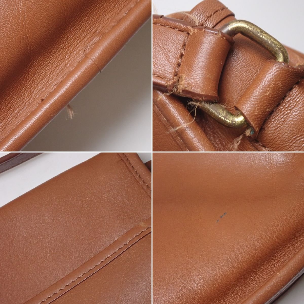 ☆COACH/オールドコーチ ショルダーバッグ 09790/ブラウン/レザー/斜め 