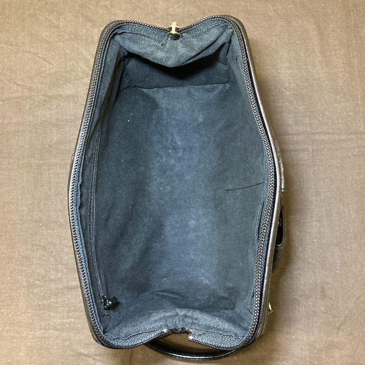 未使用品】印伝☆セカンドバッグ☆鹿皮☆日本製☆メンズ☆ポーチ 