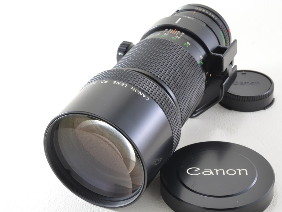 美品]Canon (キヤノン) NEW FD 300mm F4[保証](22214)