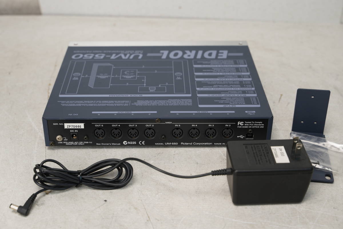 DTM・DAW EDIROL UM-550 ○Roland EDIROL MIDIインターフェイス UM-550 ジャンク Roland Edirol
