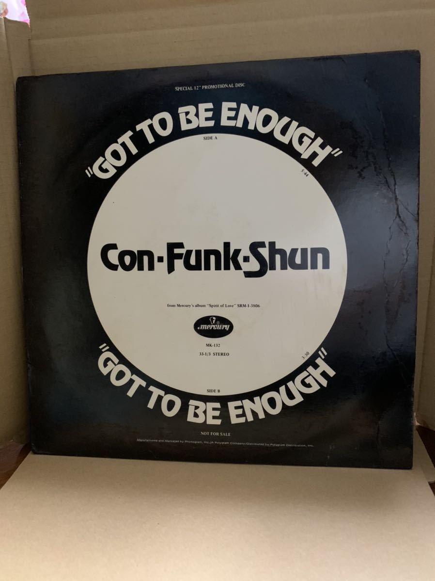 プロモ.US 12 レア　Got To Be Eoough/Con Funk Shun 名曲サーファーディスコ