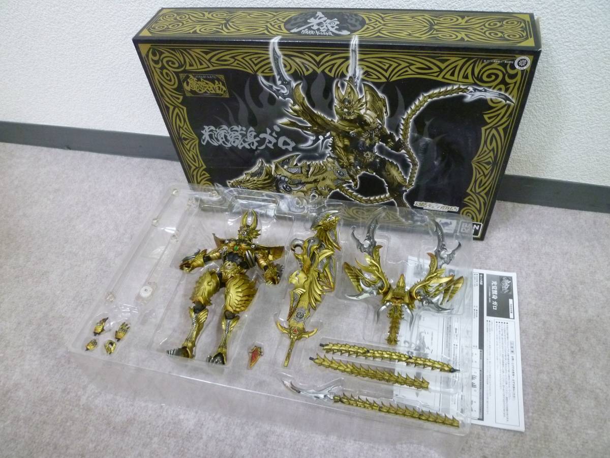4502 牙狼 GARO 魔戒可動 光覚獣身 ガロ バンダイ 魂ウェブ商店