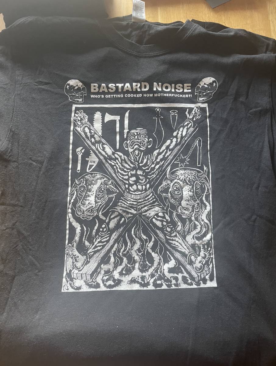 Noise Bastard BASTARD shirt Siege | Attack Youth Spazz Infest Rare bastard is man the NOISE&frasl;MERZBOWバスタード