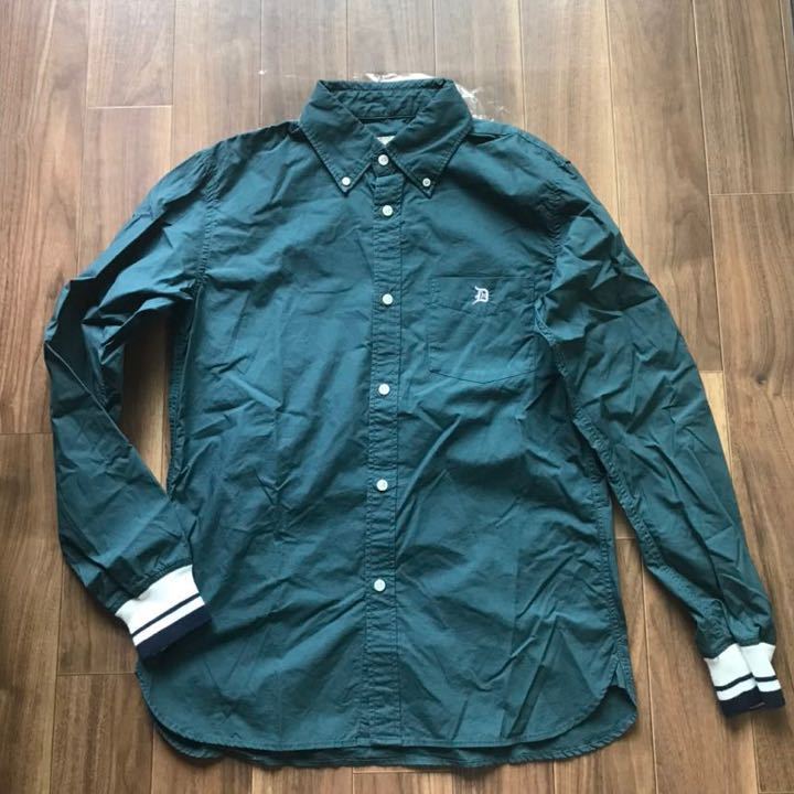 of DUFFER The ST USED LIKE コーデュロイ GEORGE USED加工 リブ袖シャツ リブ袖 RIB ポロシャツ St RIBBED セントジョージ
