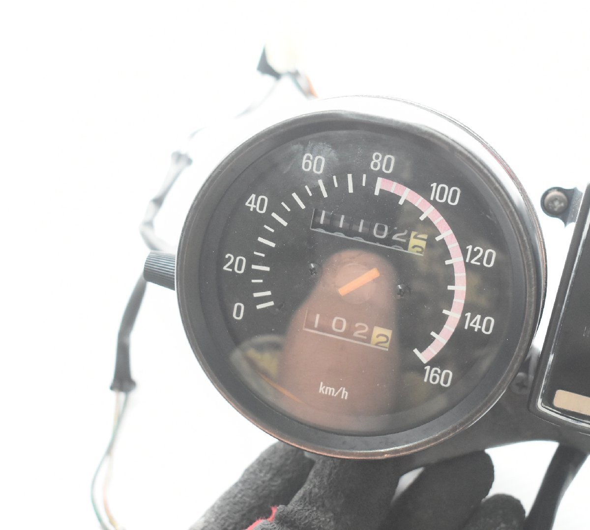 ヤマハ SR500 2J2 スピードメーター【B】A-163 SR500 オートバイ 2J2