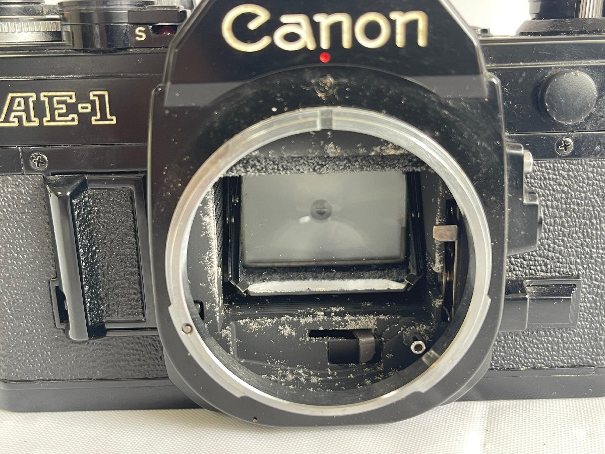 MI0409-55I ゆうパック着払い Canon AE-1 50mm 1:1.4 一眼レフカメラ 