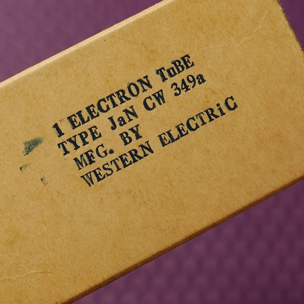 Electric Western 349A 真空管 オーディオ機器 WESTERN ELECTRIC
