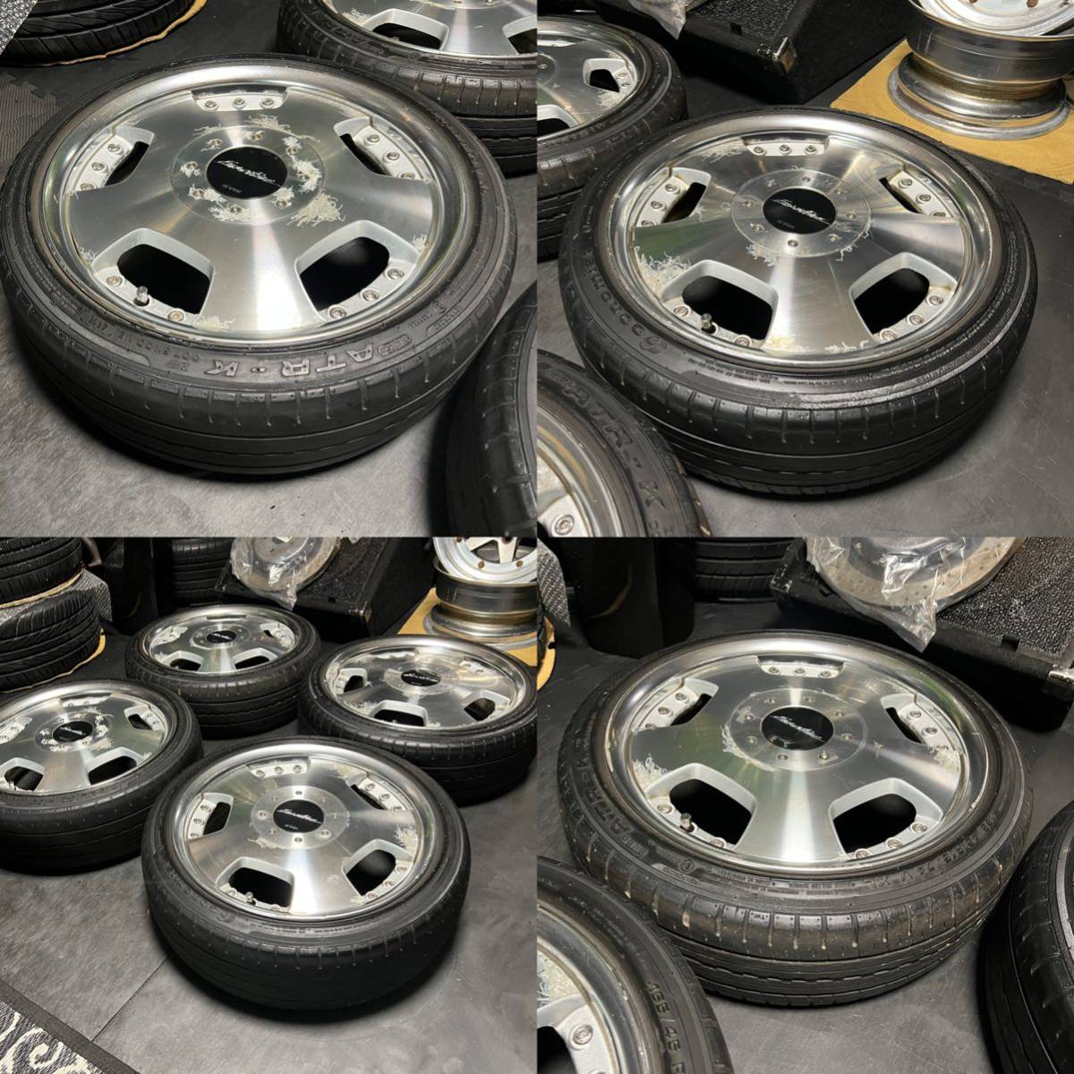 WORK ユーロライン DH 16インチ 5.5J＋42（O） PCD100 4穴／5穴マルチ 
