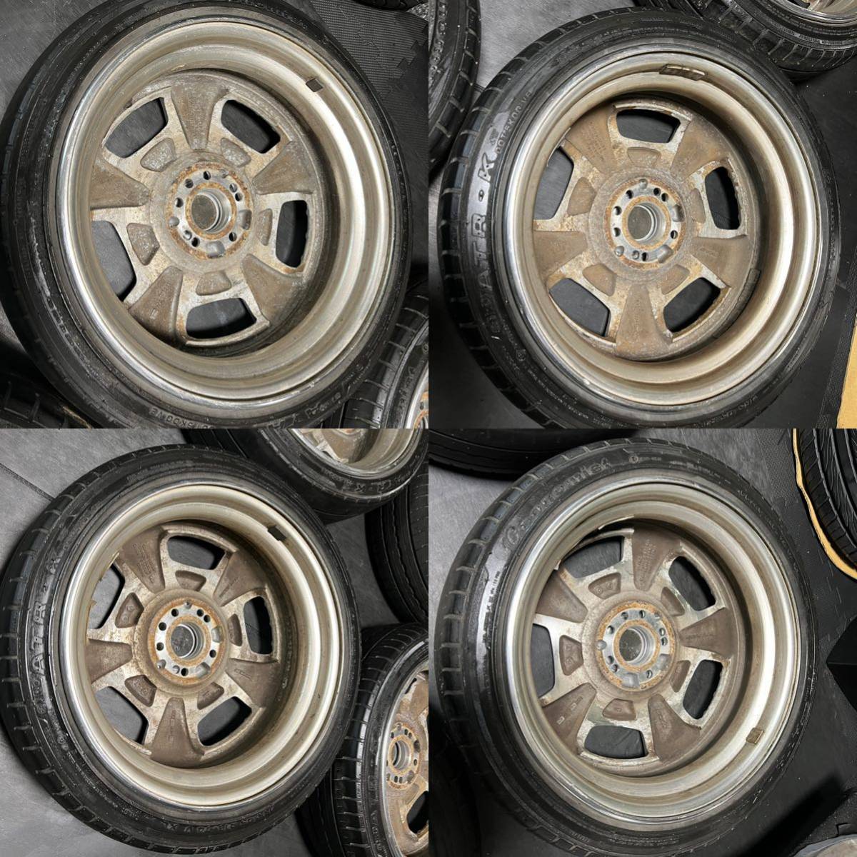 WORK ユーロライン DH 16インチ 5.5J＋42（O） PCD100 4穴／5穴マルチ 