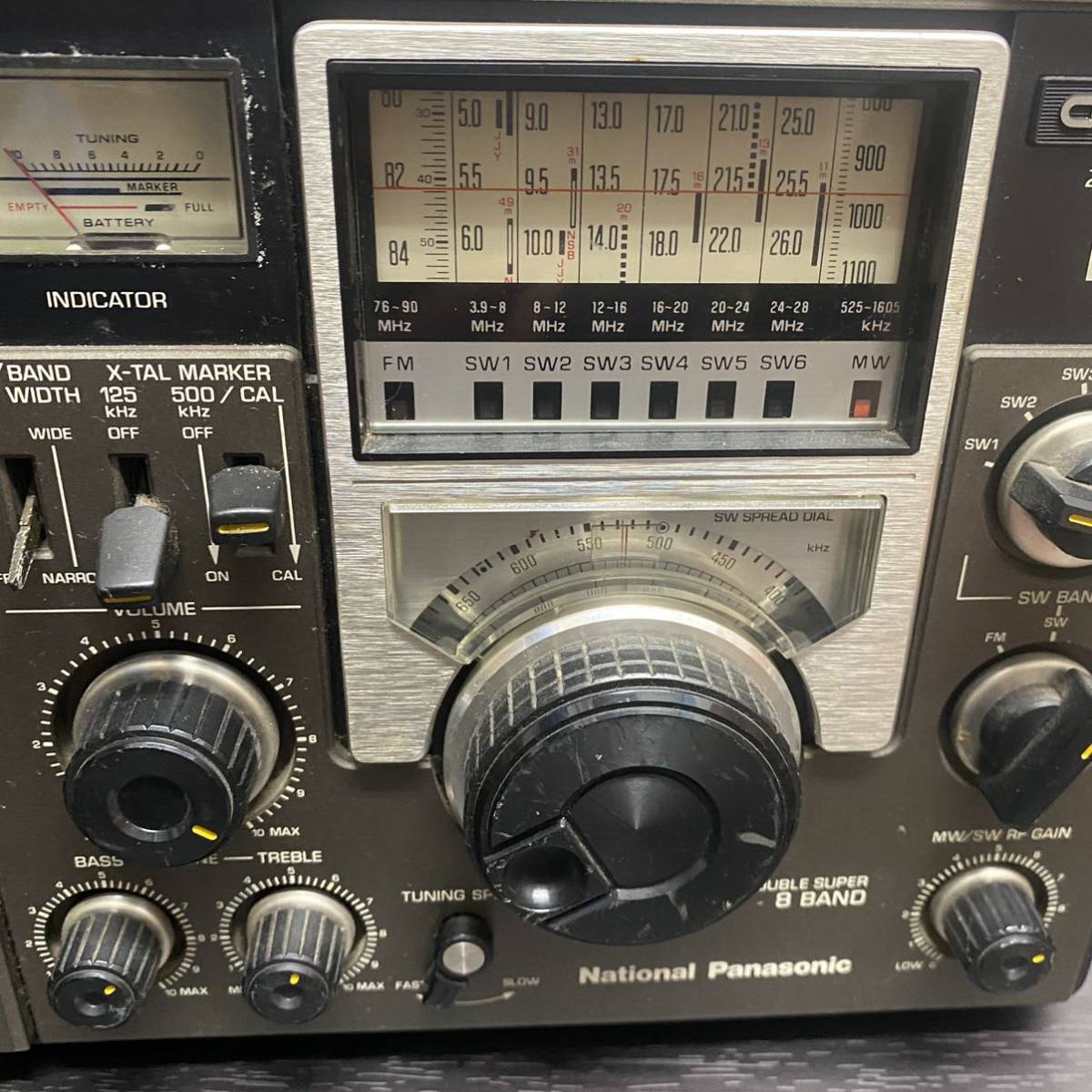 COUGAR クーガー National BCLラジオ RF-2200 2200 昭和レトロ