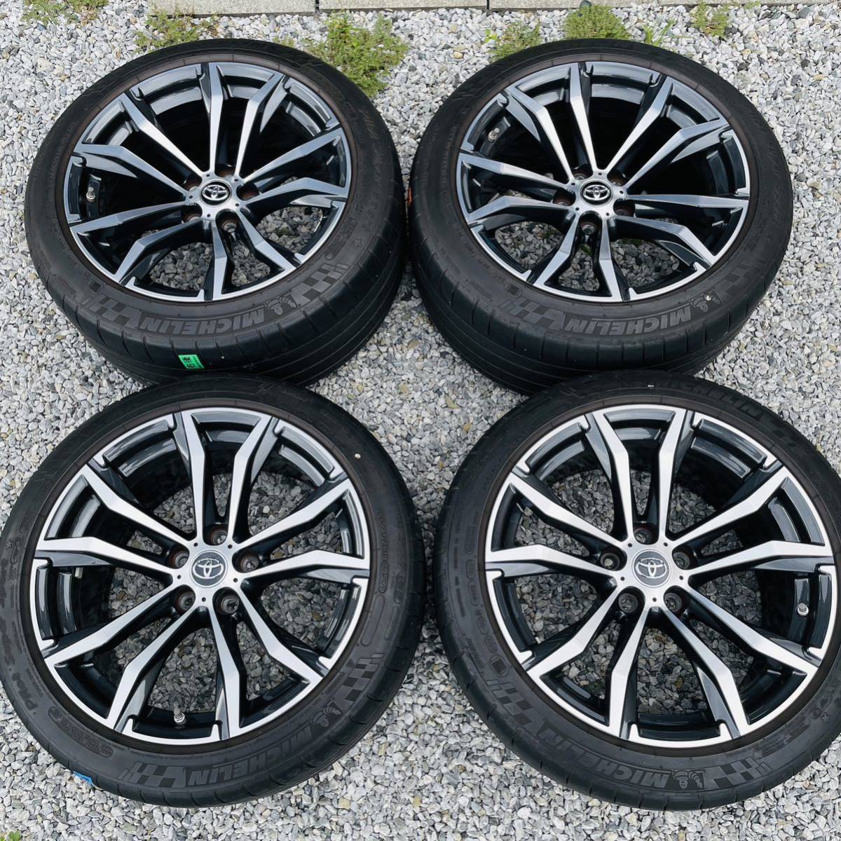 I2☆トヨタ 90スープラ SZ-R純正アルミホイール＆タイヤ4本セット