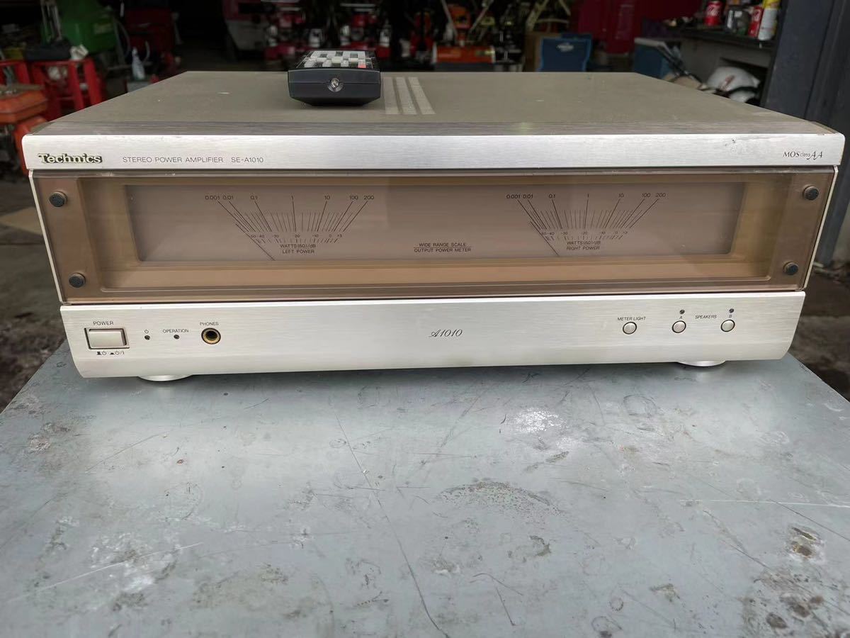 Technics SE-A1010 Ver.3.0 パワーアンプ テクニクス SE-A1010