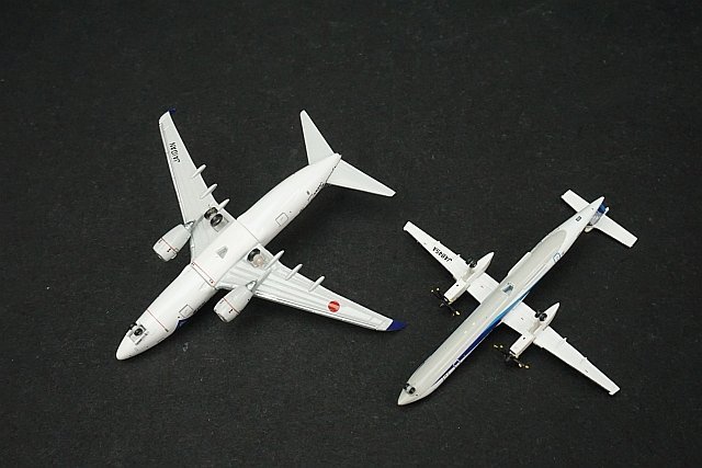 ☆ 全日空商事 1/500 B737-700ER ANA ビジネスジェット JA10AN / DHC-8